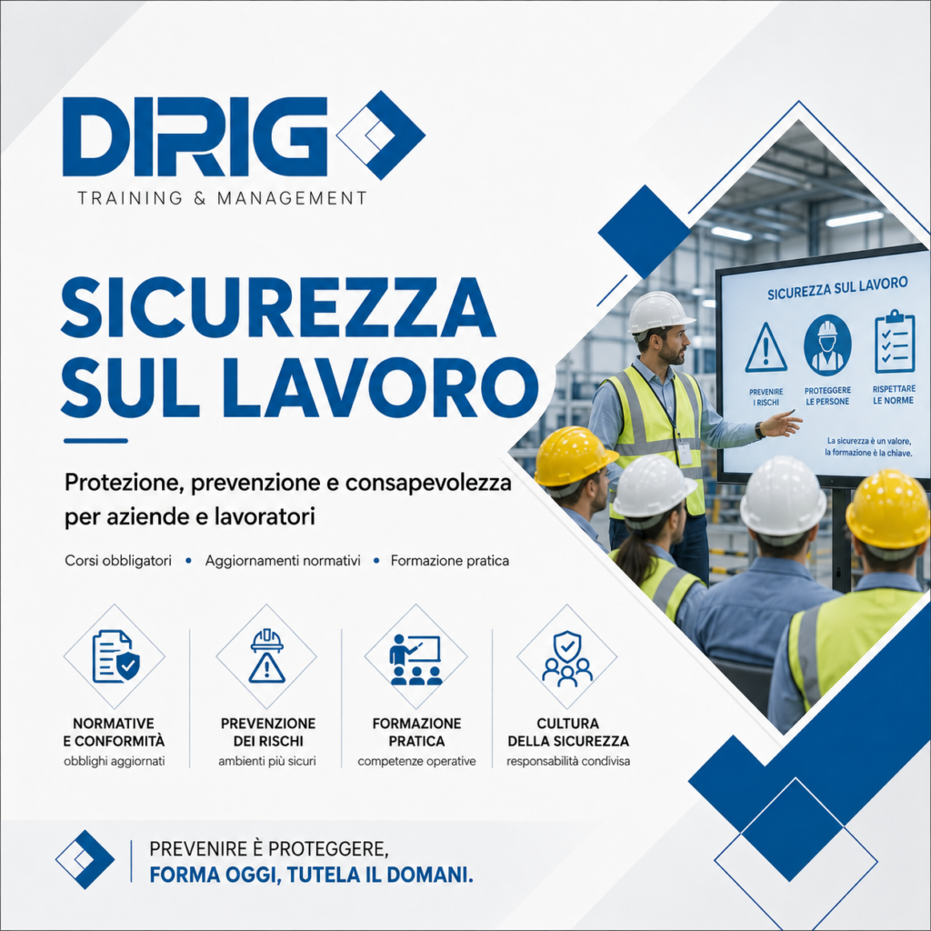 dirigo sicurezza sul lavoro